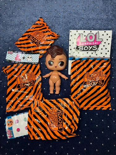 NEW LOL BRO CHEER Doll Complete w Sealed Accessories L.O.L. Surprise BOYS Series