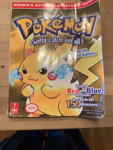 Details About Pokemon Primas Official Strategy Guide Special Pikachu Edition