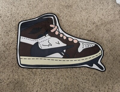 Custom Sneaker Rug - Travis Scott Jordan 1 | eBay