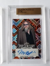 2022 Leaf Metal Pop Century Pre-Production Proof  1/1 Mark Boone Junior Auto