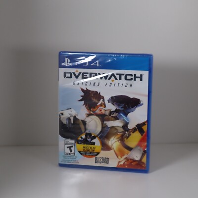 Overwatch Origins Edition PS4 w/ Noire Widowmaker Skin SEALED