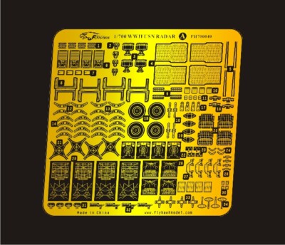 Flyhawk Pe 1/700 Zweiter Weltkrieg U.S.MARINE Radar Fh 700040