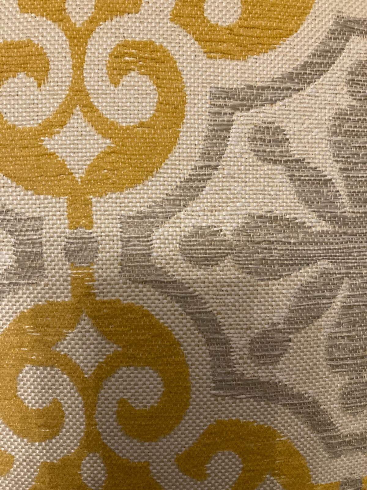 Parker Knoll Geometric design backed with Laura Ashley Cushion Cover 20