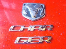 2006 - 10 Dodge Charger Emblem Letters Badge Logo Trunk Oe Factory Genuine Stock