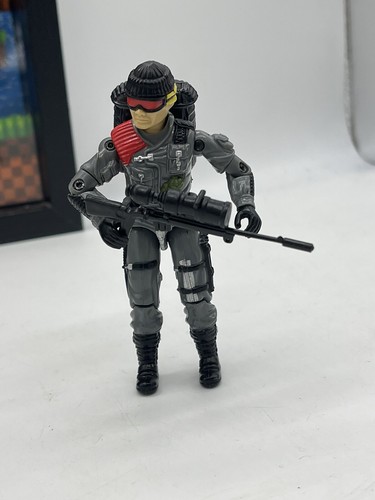 VINTAGE HASBRO 1986 G.I JOE COBRA LOOSE ACTION FIGURE LOW LIGHT INCOMPLETE