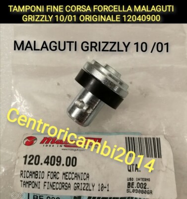 TAMPONI FINE CORSA FORCELLA MALAGUTI GRIZZLY 10/01 ORIGINALE MALAGUTI  12040900