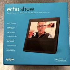 Amazon Echo Show 1st Generation Smart Speaker with Alexa Black - New in Box