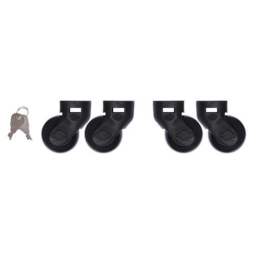 Valigetta trucco arrotolabile 3 strati trolley organizer trucco custodia cosmetici - Foto 15 di 16