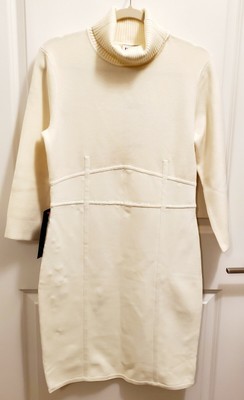 bebe turtleneck sweater dress