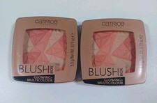 Caja de rubor Catrice Dolce Vita 010 rubor en polvo multicolor brillante 5,5 g juego de 2