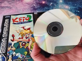 Keio Flying Squadron 2 for Sega Saturn - Original UK Pal Video Game Boxed CD
