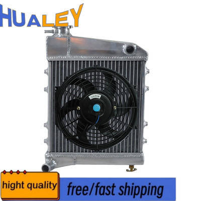Kühler Radiator+Fan For Austin Rover Mini Cooper 850 1000 1100 1275GT 1959-1992