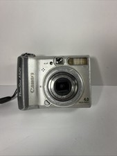 Canon PowerShot A520 4.0MP Digital Camera- Si...