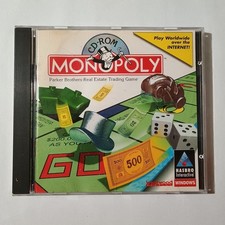 Hasbro Interactive MONOPOLY 1997, PC Computer Game CD-ROM