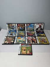 Nintendo DS Cases CASE AND MANUALS ONLY Bundle Lot of 13 Cases Mario More Read