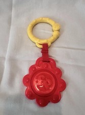 Fisher-Price Sit-Me-Up Floor Seat Rainbow Showers Replacement Teether Toy Flower