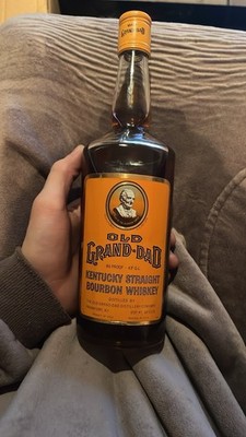 Old Grand Dad Kentucky Straight Bourbon Whiskey Decanter 86proof 0,75L