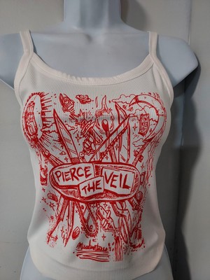 Pierce the Veil misadventures tank top pierce the veil Crop Top