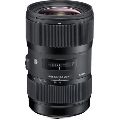 Sigma 210954 18 mm Objektiv Schwarz (Canon EF-Mount) Standardzoom