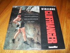 CLIFFHANGER 3-Laserdisc LD SET DELUXE CAV STANDARD PLAY FORMAT WIDESCREEN RARE 