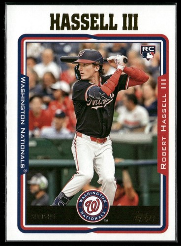 2025 Topps Archives #229 Robert Hassell III | Baseball Card