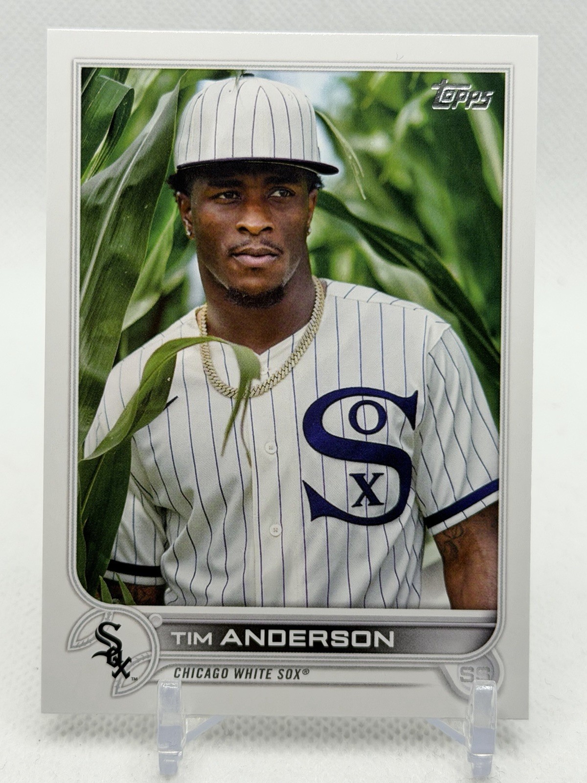2022 Topps Series 1 Image Variation Tim Anderson Field of Dreams SP ( #64)