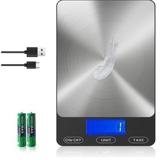 Stainless Steel Food Scale - Perfect for Cooking