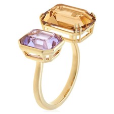Swarovski Millenia Octagon Cut Open Ring