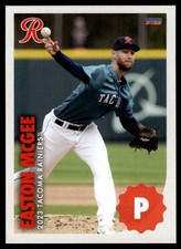 2023 Easton McGee Choice Minor League Rookie Card Mariners Tacoma Rainiers