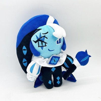 Shadow Milk Cookie Figure Plush Doll 9.84'' Cookie Run: Kingdom Game Collection