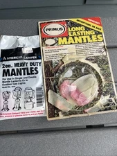 2 Pkg. Mixed Lot Primus & American Camper Heavy Duty Mantles Lanterns NOS
