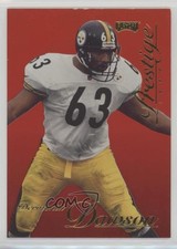 1998 Playoff Prestige Red Dermontti Dawson #19 HOF 0q3
