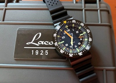 LACO Atacama Quartz UTC Full Set mit DLC Edelstahlarmband_Top Zustand!