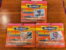 Vintage Lot Of 3 Gallon Micro Machines Stock Car Superstars Sets On Blisters