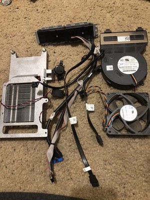 Dell Optiplex 7010 Desktop D03S Lot Of 9 Component Parts Wires Fan Aluminum Used