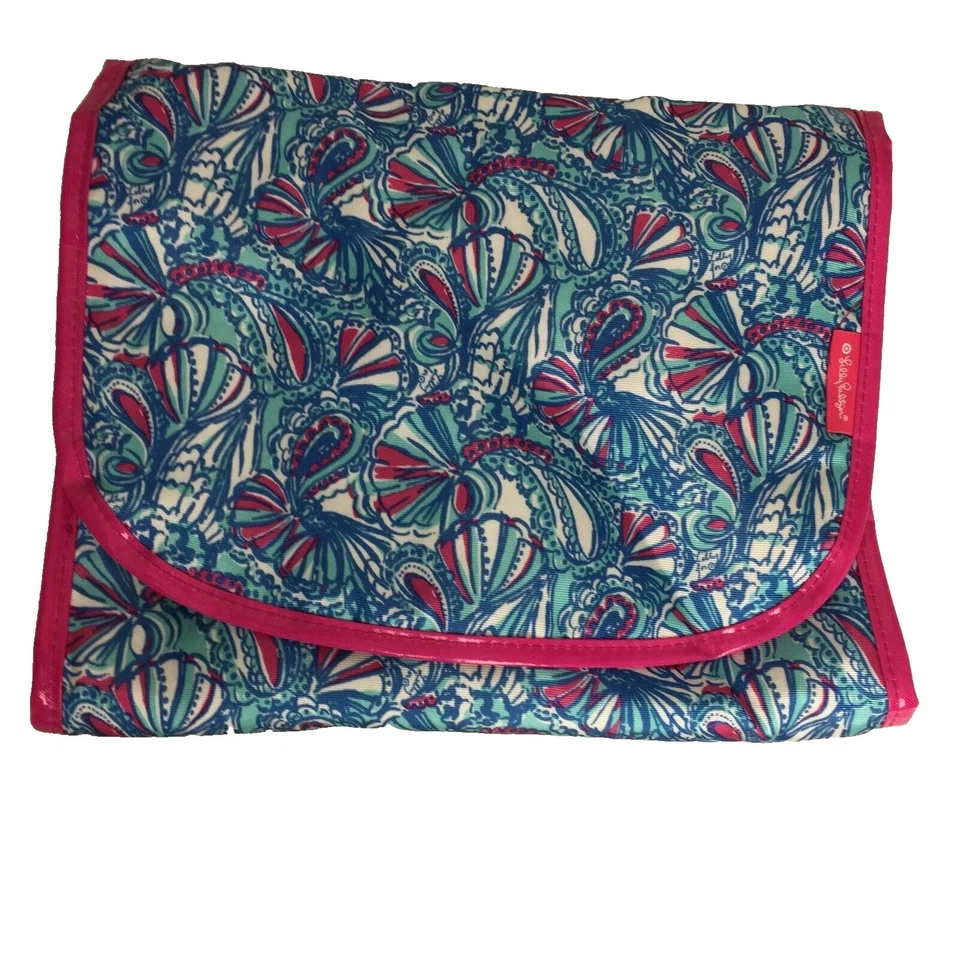 Bolso organizador de cosméticos maquillaje de viaje Lilly Pulitzer para colgar nuevo sin etiquetas Foto 4 de 4