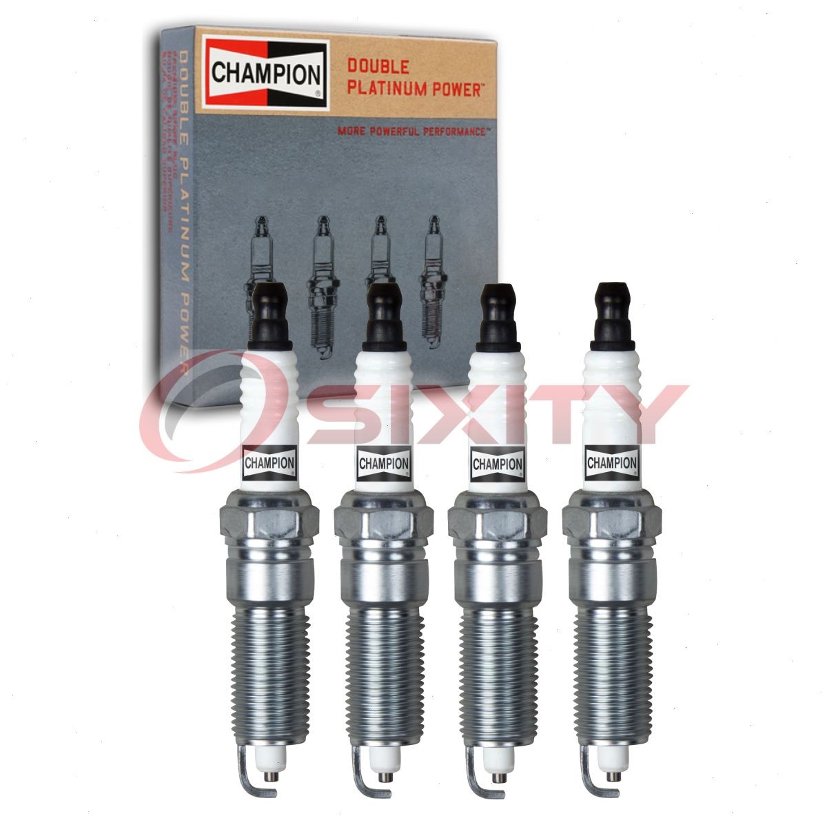 4 pc Champion Double Platinum 7440 Spark Plugs for XP5426 RE14PLP5 APP5426 mx