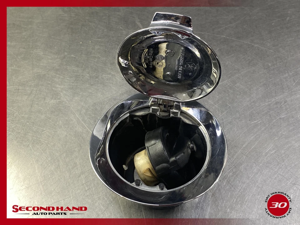 2011-2023 Dodge Challenger Fuel Cap Assembly - P/N - 68086353 - CHROME - Image 3 of 4