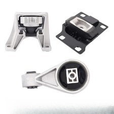 3pcs Engine Motor and Transmission Mount for Ford Focus 2005 2006 2007 2.0L Auto