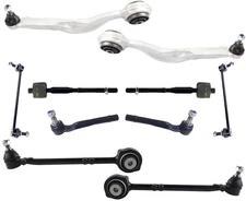Front Upper & Lower Control Arms Tie Rods & Links Fits E350 4Matic Sedan 10-2016
