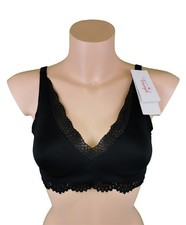 Triumph Velveteen Sensation N01 BH ohne Bügel Schwarz Black 0004/04 NEU 1A