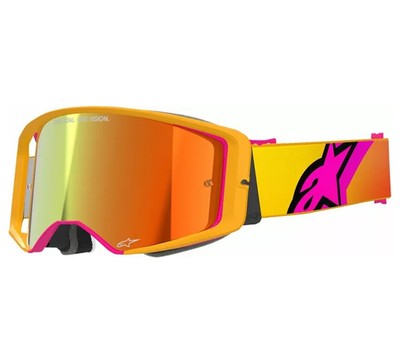 Alpinestars 2026 Brillen Supertech Corp Absolute Vision Gelb Pink Rot Spiegel