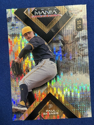 2024 Wild Card Auto Mania American Baseball - Paul Skenes #amasq-ps3 /15 Pulsar