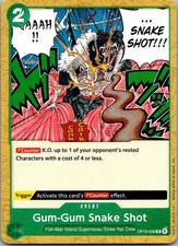 Gum-Gum Snake Shot OP13-039 Carrying On His Will Regular