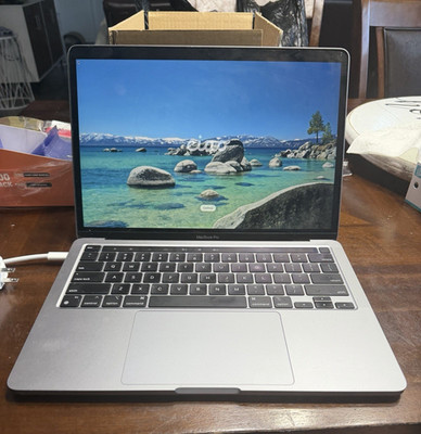 Apple MacBook Pro 13  M1 2020 8GB RAM 256GB SSD 92% Battery + Charger Bundle