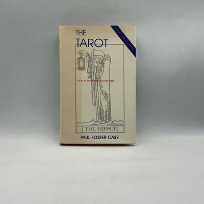 Vintage The Tarot Key To Wisdom Of The Ages Paul Foster Case Tan HC DJ 1990 USA
