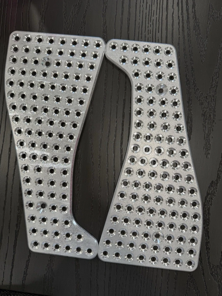 458/488/F8 Aluminum Rest Pedal Dead Pedal Matches OEM Pedals - Image 3 of 3