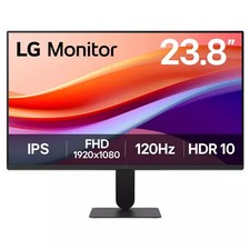 LG Monitor 23.8inch Full HD 120Hz IPS HDR10 Multicoloured 24U411A-B.AEKQ
