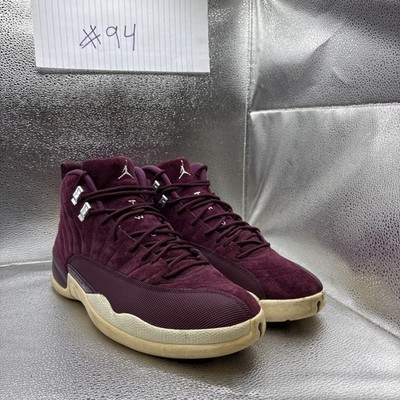 Nike Air Jordan 12 Retro 'Bordeaux' Sneakers Men's Size 12 130690-617