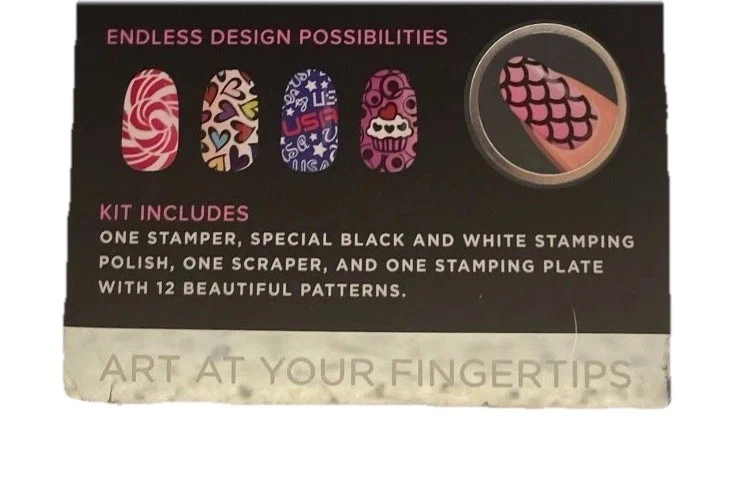 Kit de diseñador de estampillas de arte en uñas PUEEN, placa de estampado de metal 12 patrones #DK31108 Foto 3 de 4